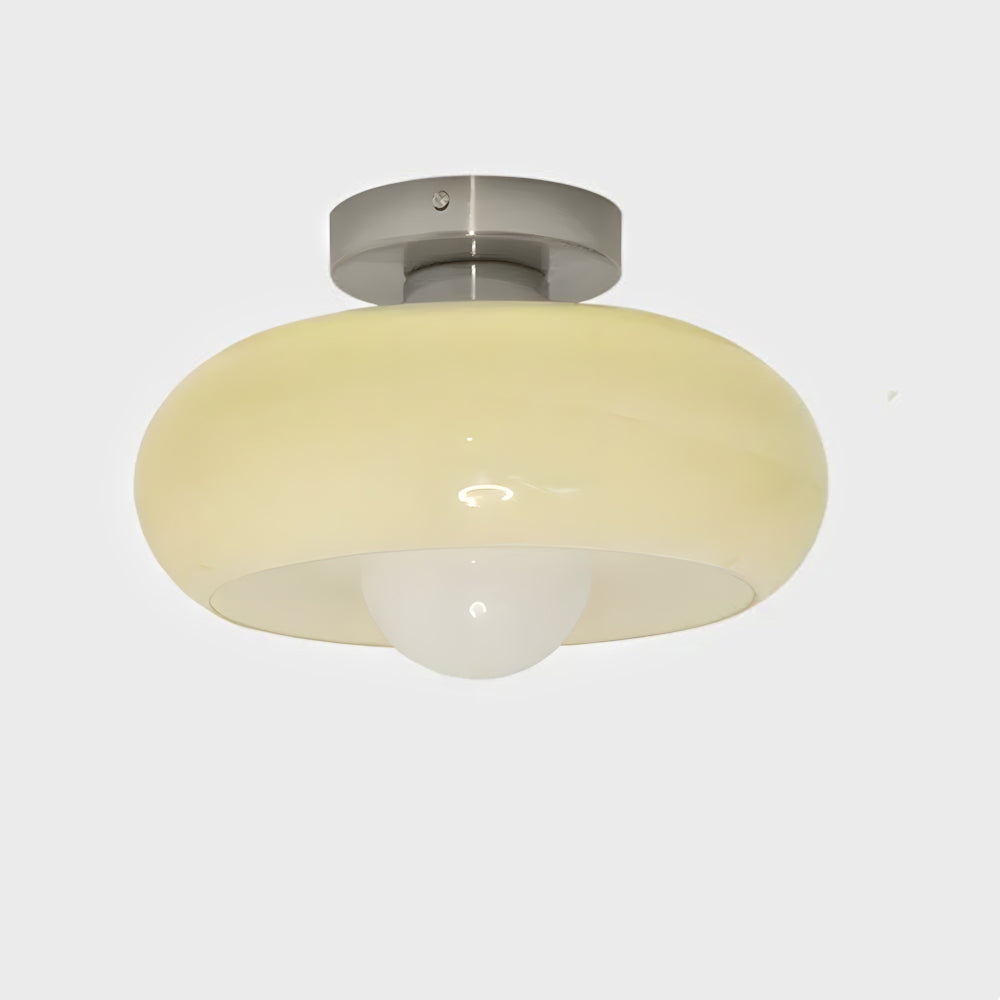 Vintage Glass Shade Ceiling Light