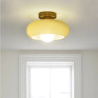 Vintage Glass Shade Ceiling Light