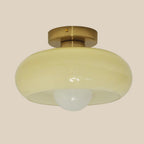 Vintage Glass Shade Ceiling Light