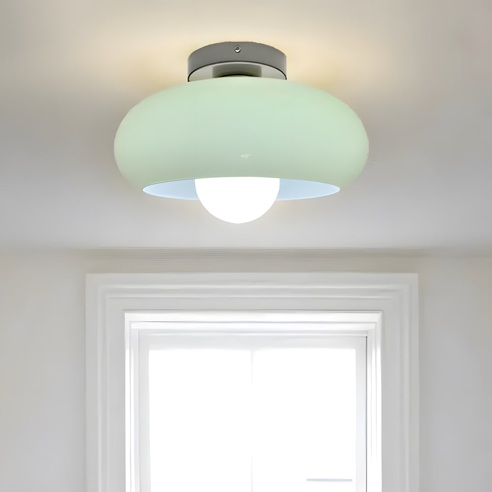 Vintage Glass Shade Ceiling Light