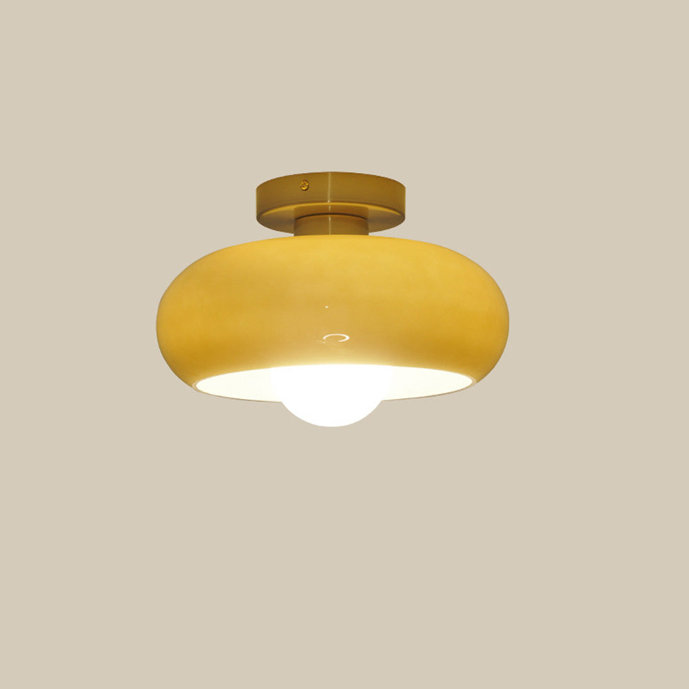 Vintage Glass Shade Ceiling Light