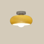 Vintage Glass Shade Ceiling Light