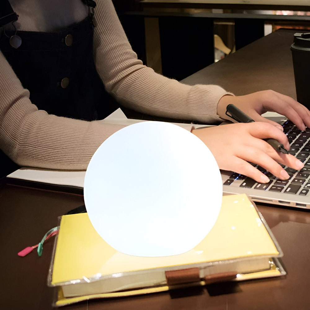 Color Changing LED Table Lamp Rechargeable Globe Mood Light