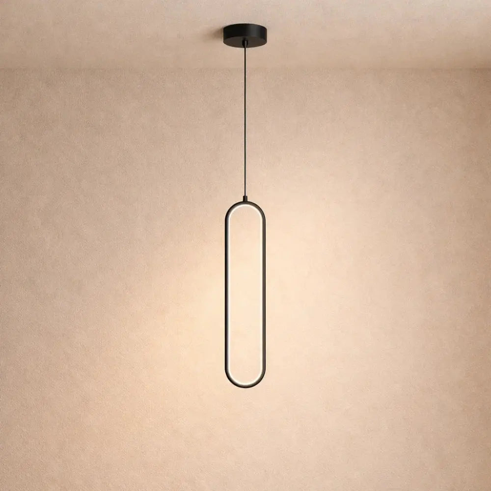Pendant Light Aluminum and Acrylic | Minimalist Linear Design | Ultra Slim Profile for Ambient Lighting Glow and Soft Illumination