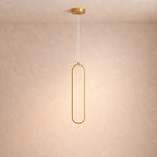 Pendant Light Aluminum and Acrylic | Minimalist Linear Design | Ultra Slim Profile for Ambient Lighting Glow and Soft Illumination