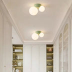 Double Globe Ceiling Light