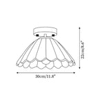 Retro Colored Glass Ceiling Light