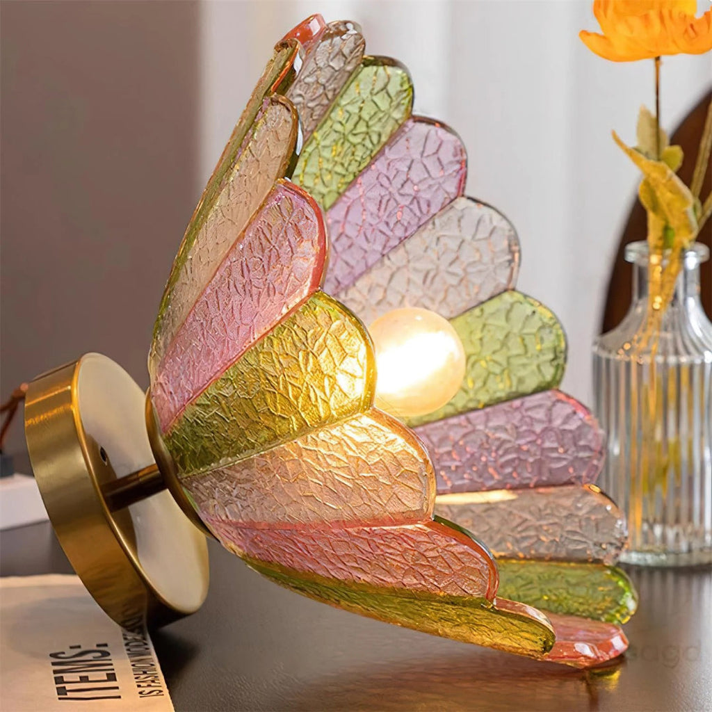 Retro Colored Glass Ceiling Light