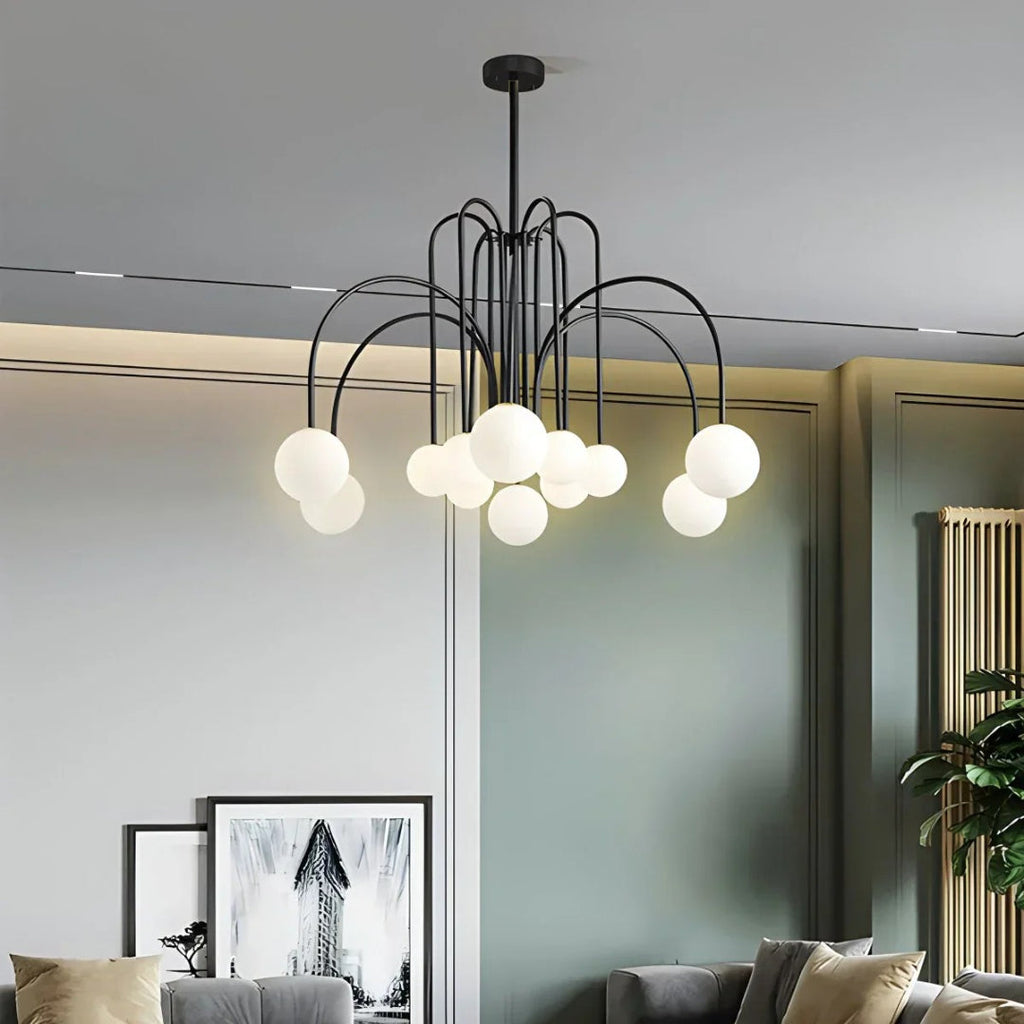 Modern Glass Chandelier