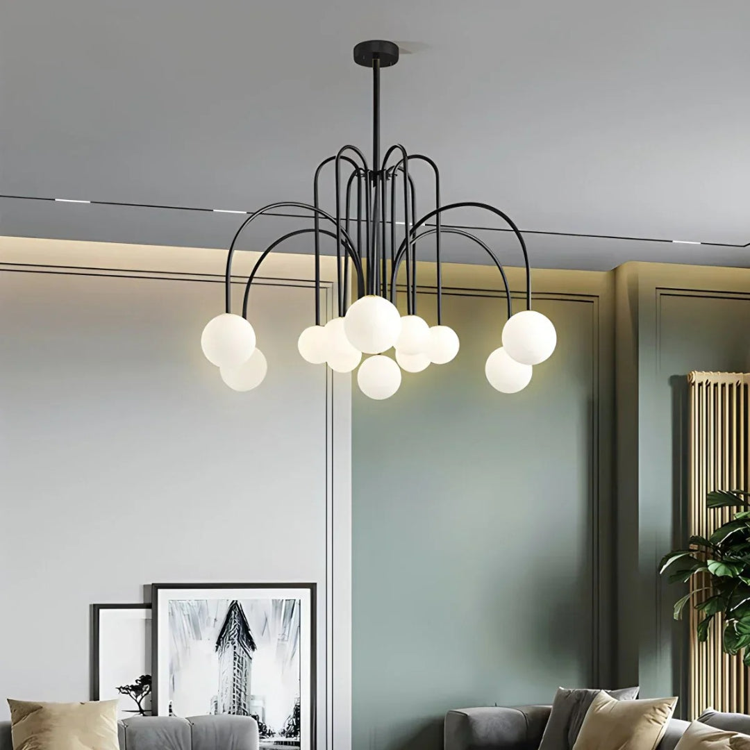 Modern Glass Chandelier