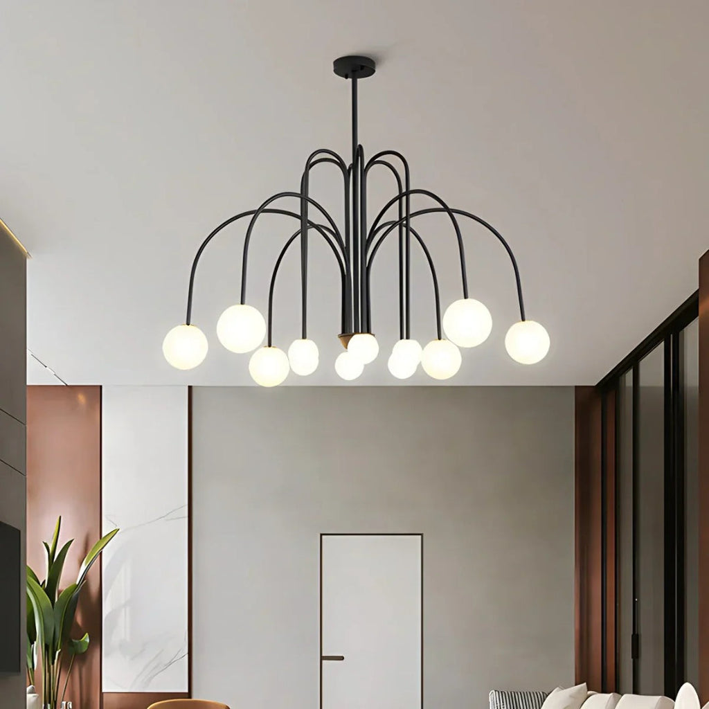 Modern Glass Chandelier
