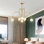 Modern Glass Chandelier