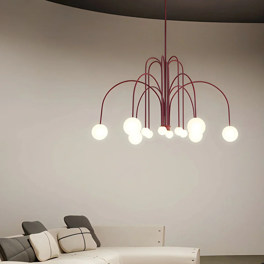 Modern Glass Chandelier