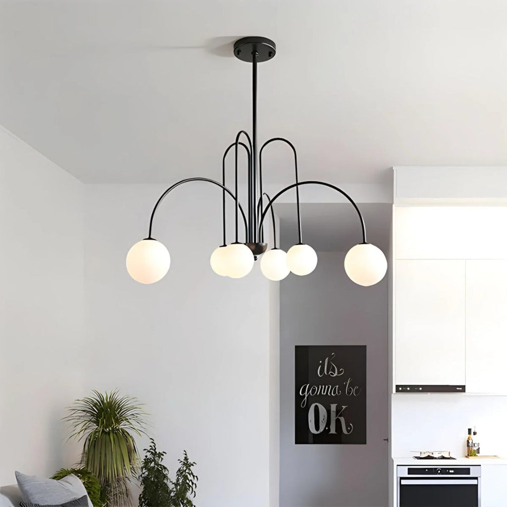 Modern Glass Chandelier