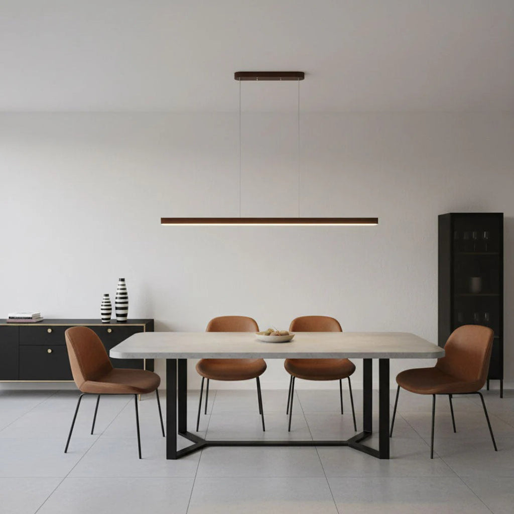 Minimalist Wooden Pendant Light
