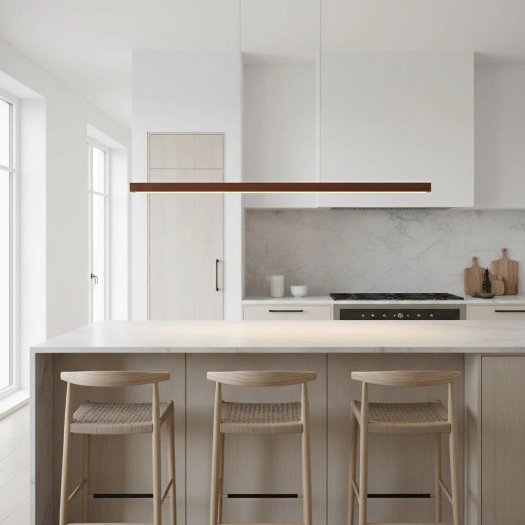 Minimalist Wooden Pendant Light