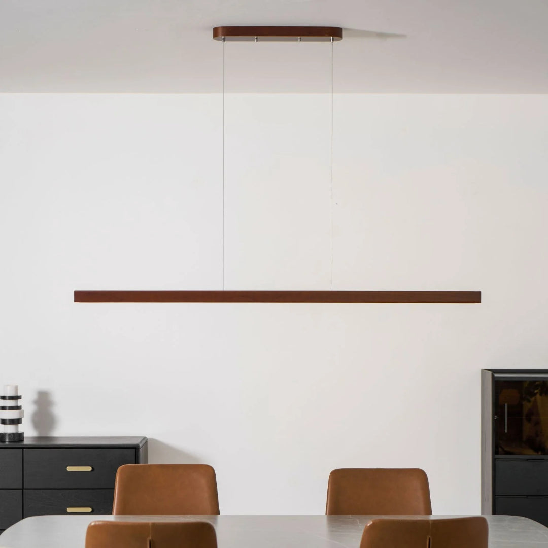Minimalist Wooden Pendant Light