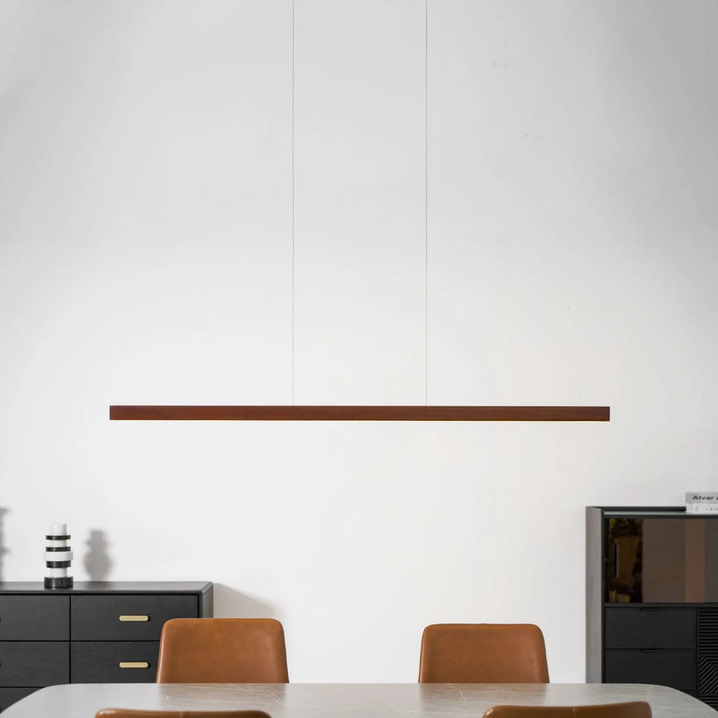 Minimalist Wooden Pendant Light
