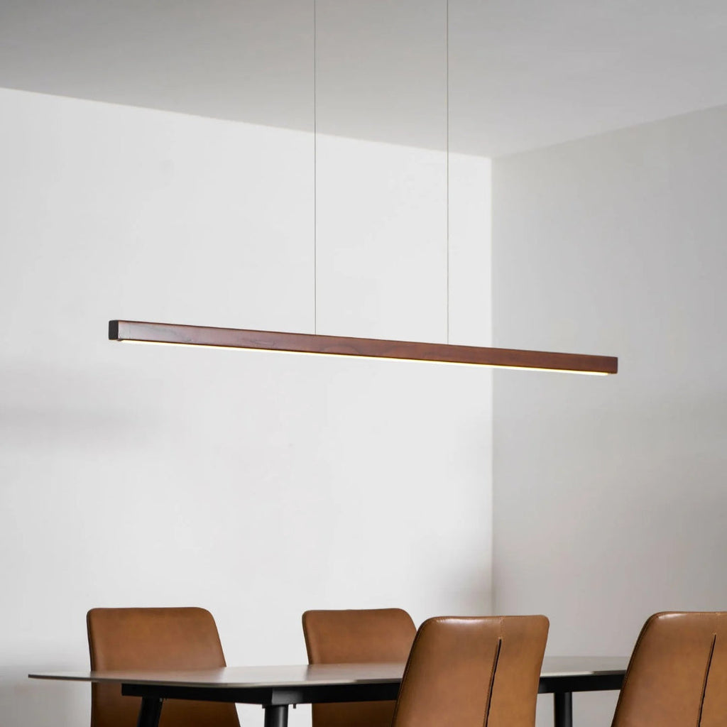 Minimalist Wooden Pendant Light