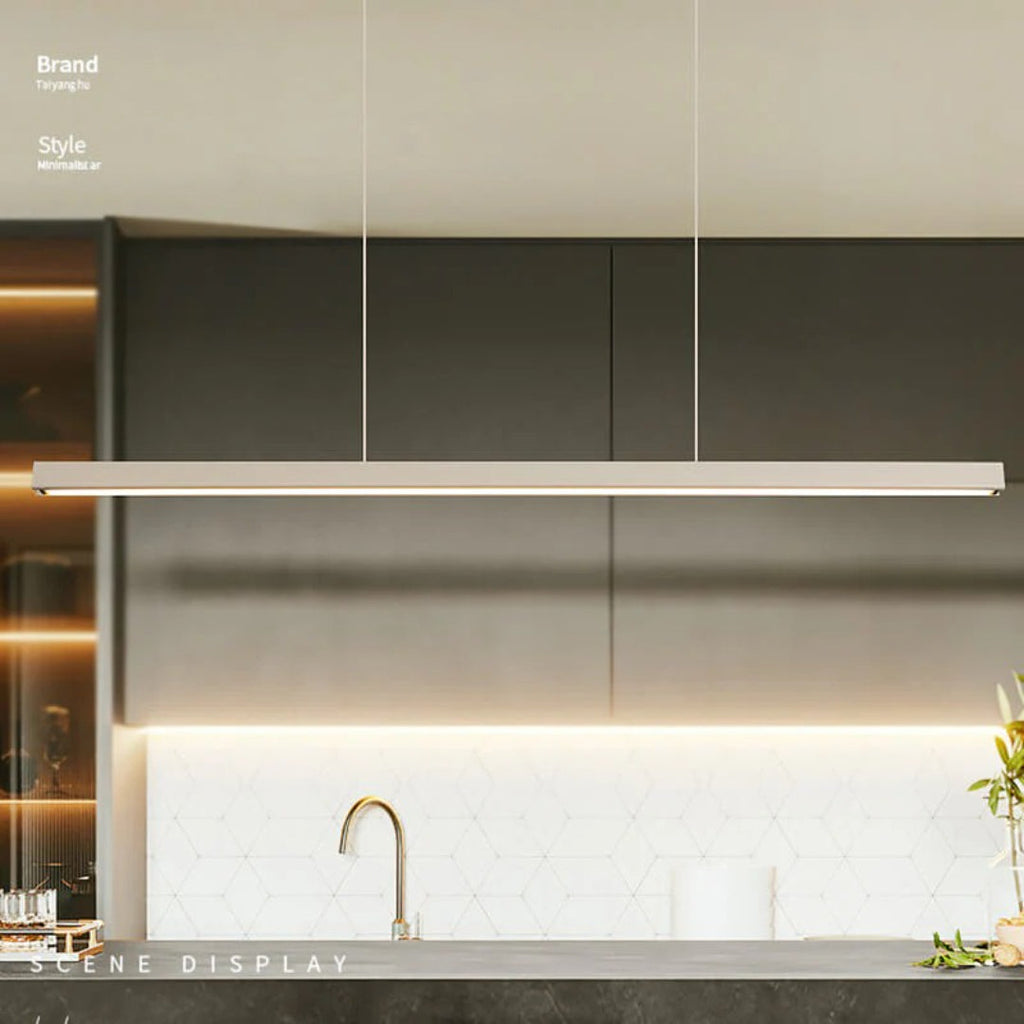 Minimalist Linear LED Pendant Light