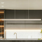 Minimalist Linear LED Pendant Light