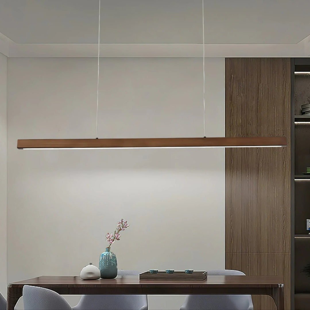 Minimalist Wooden Pendant Light
