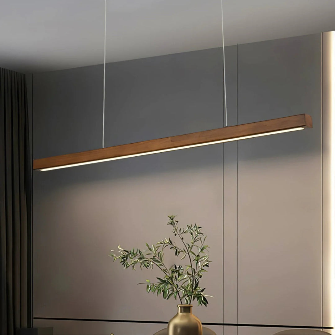 Minimalist Wooden Pendant Light