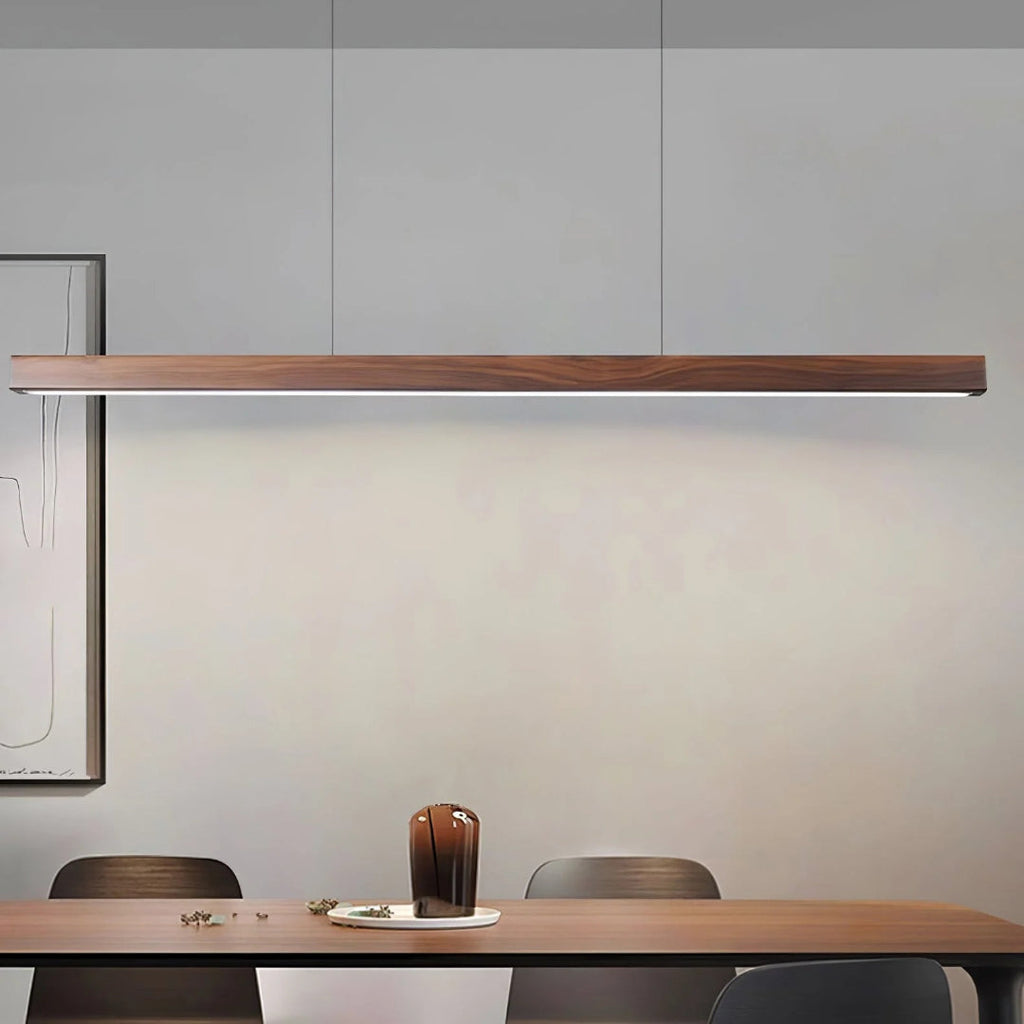 Minimalist Wooden Pendant Light