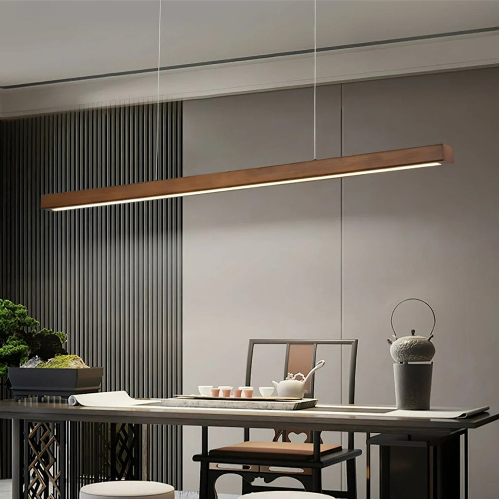 Minimalist Wooden Pendant Light