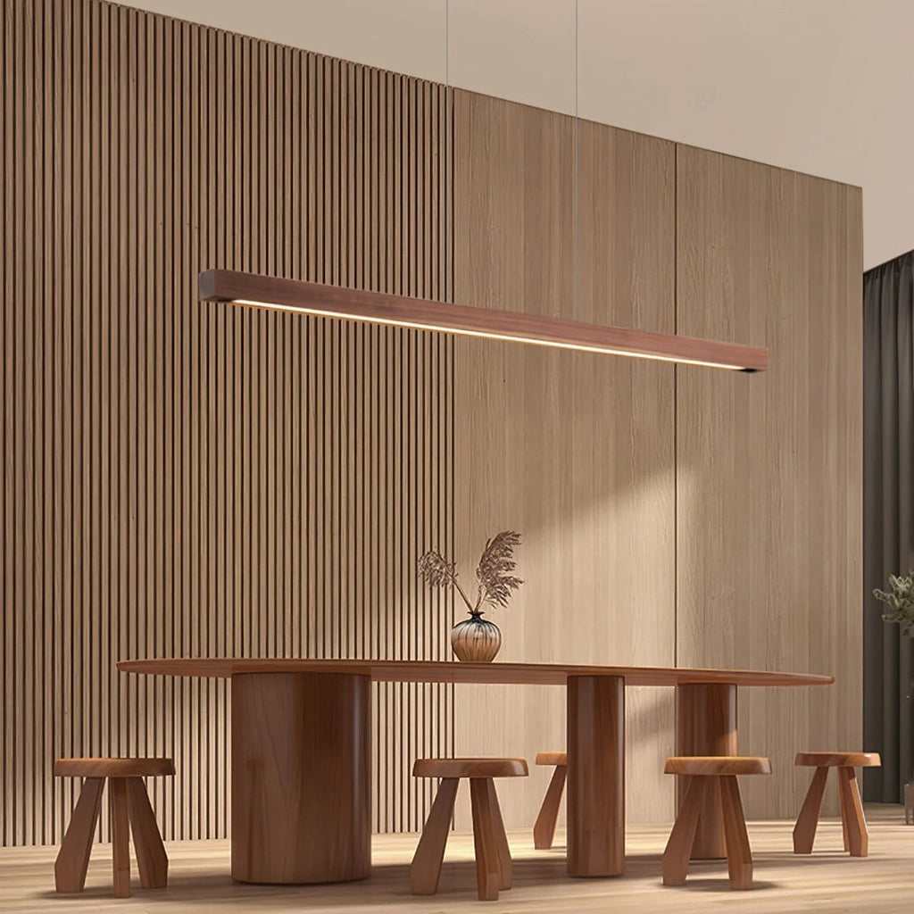 Minimalist Wooden Pendant Light