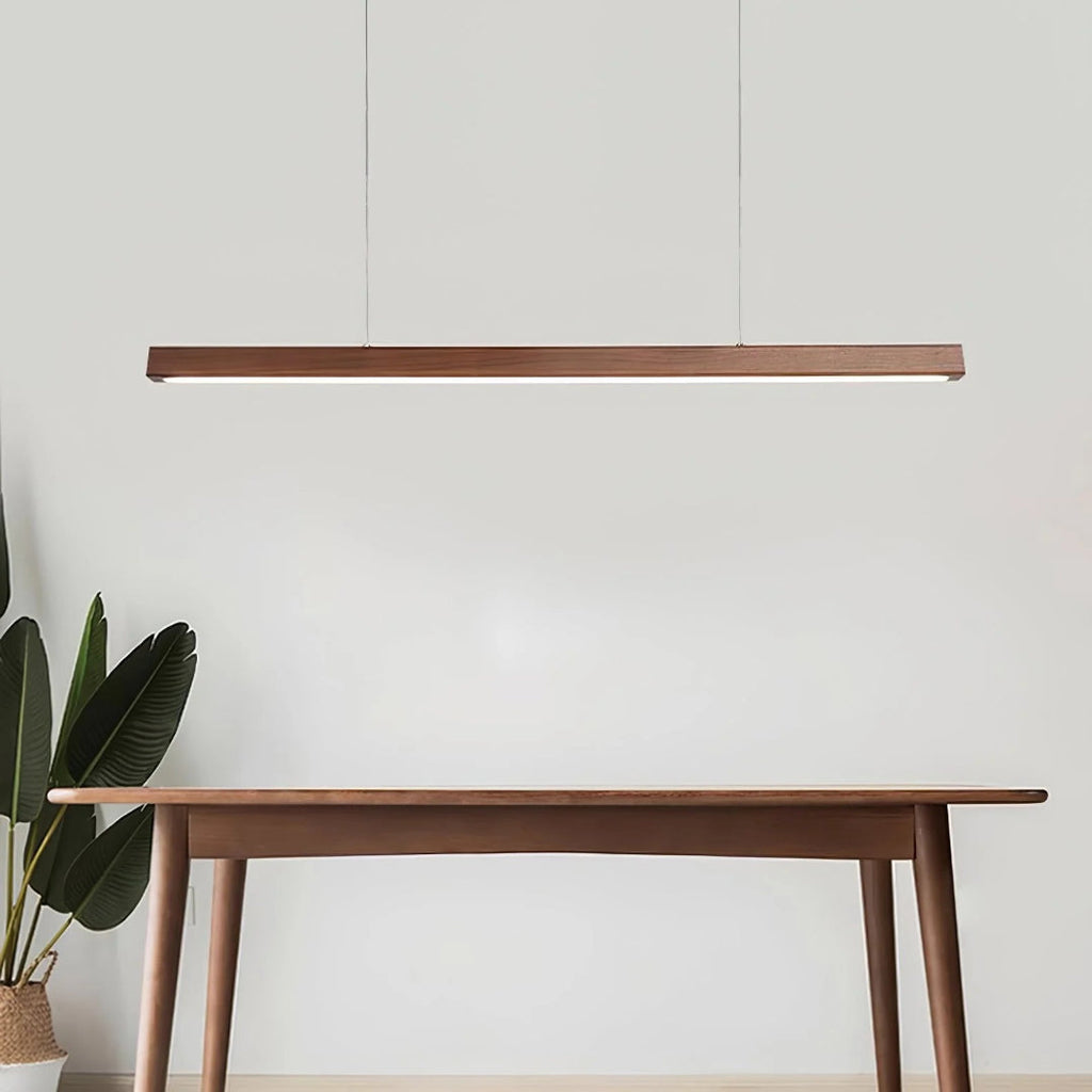 Minimalist Wooden Pendant Light