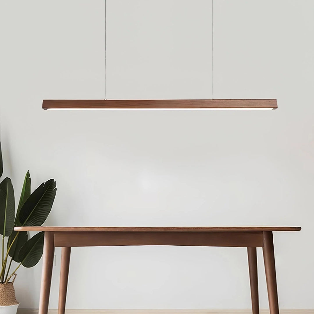 Minimalist Wooden Pendant Light