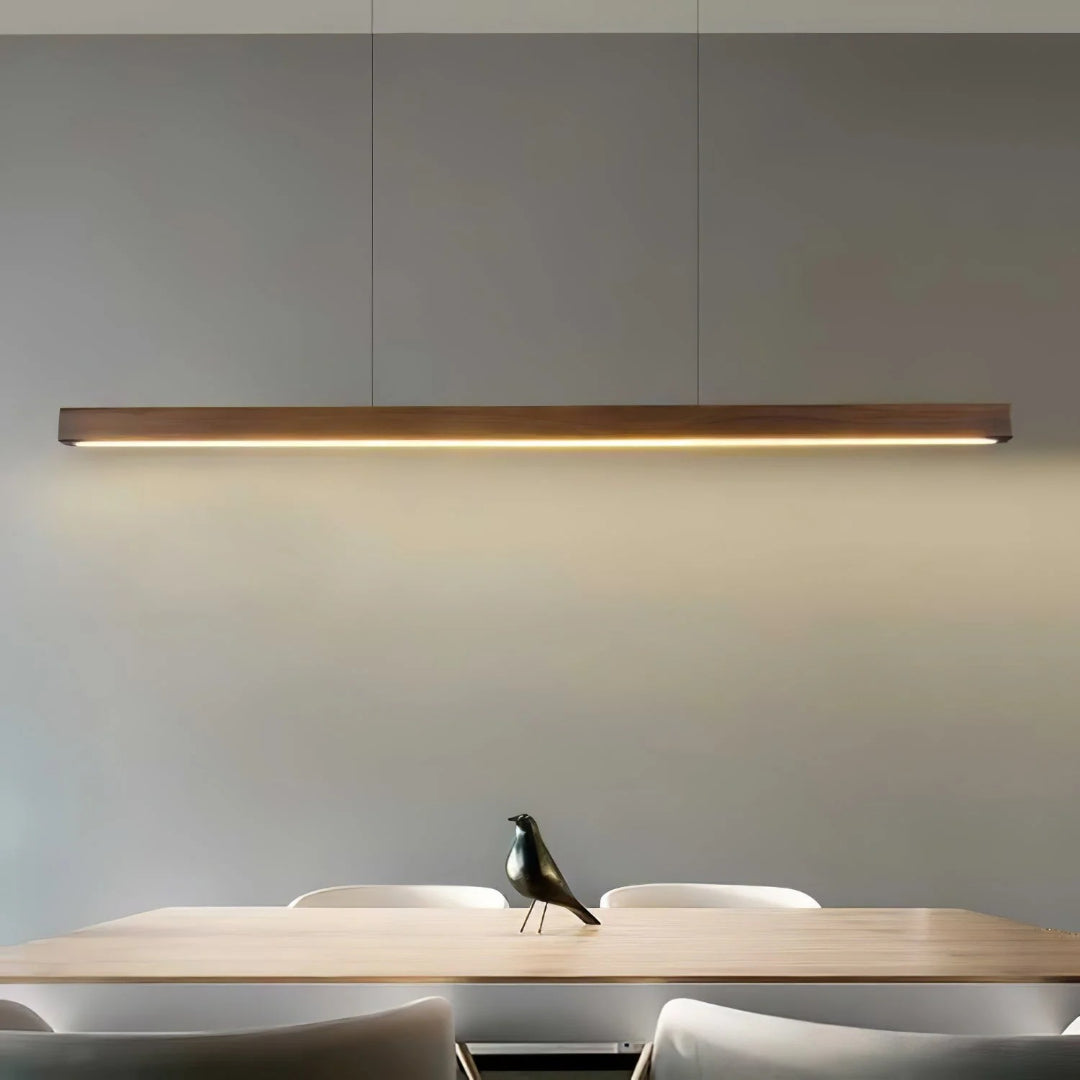 Minimalist Wooden Pendant Light