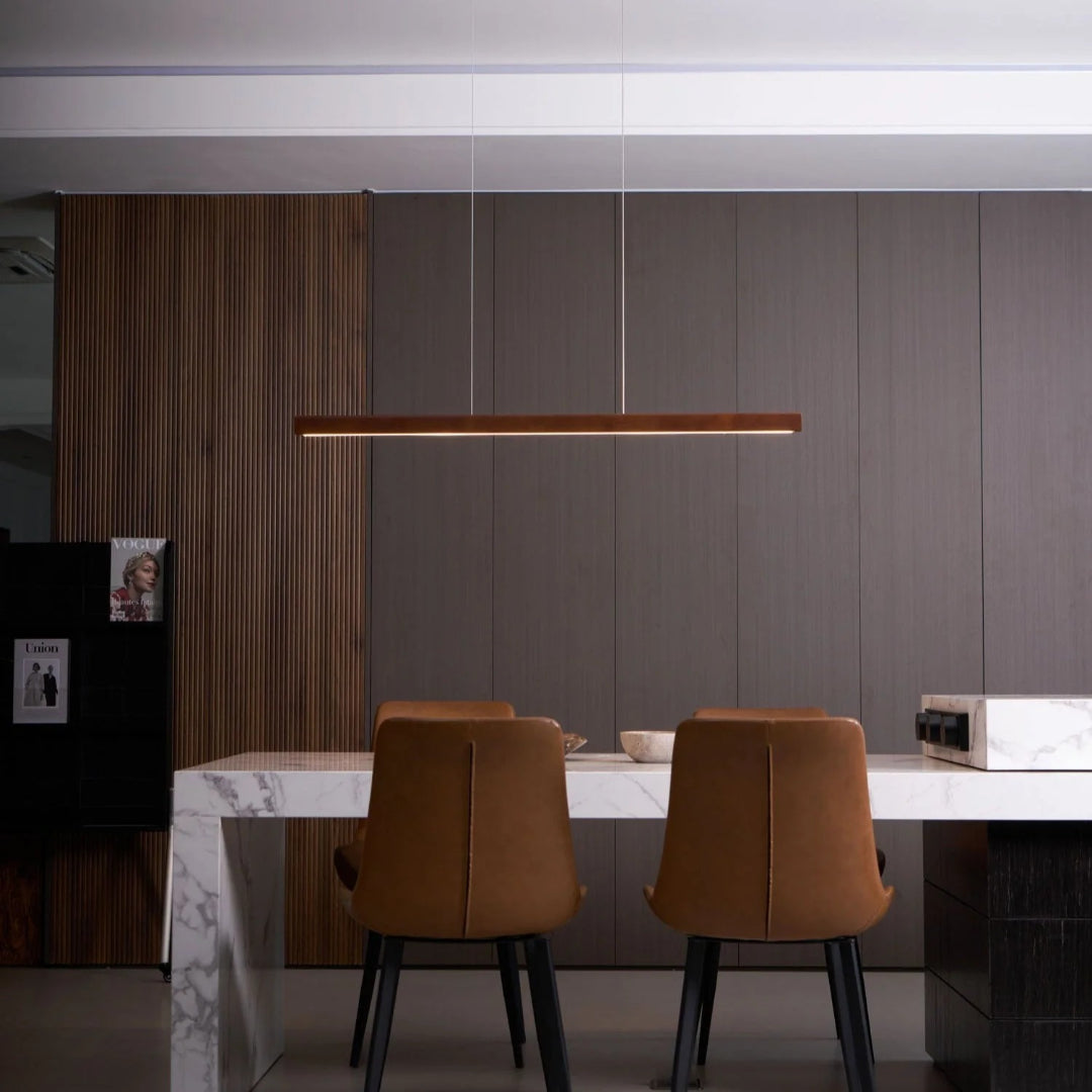 Minimalist Wooden Pendant Light