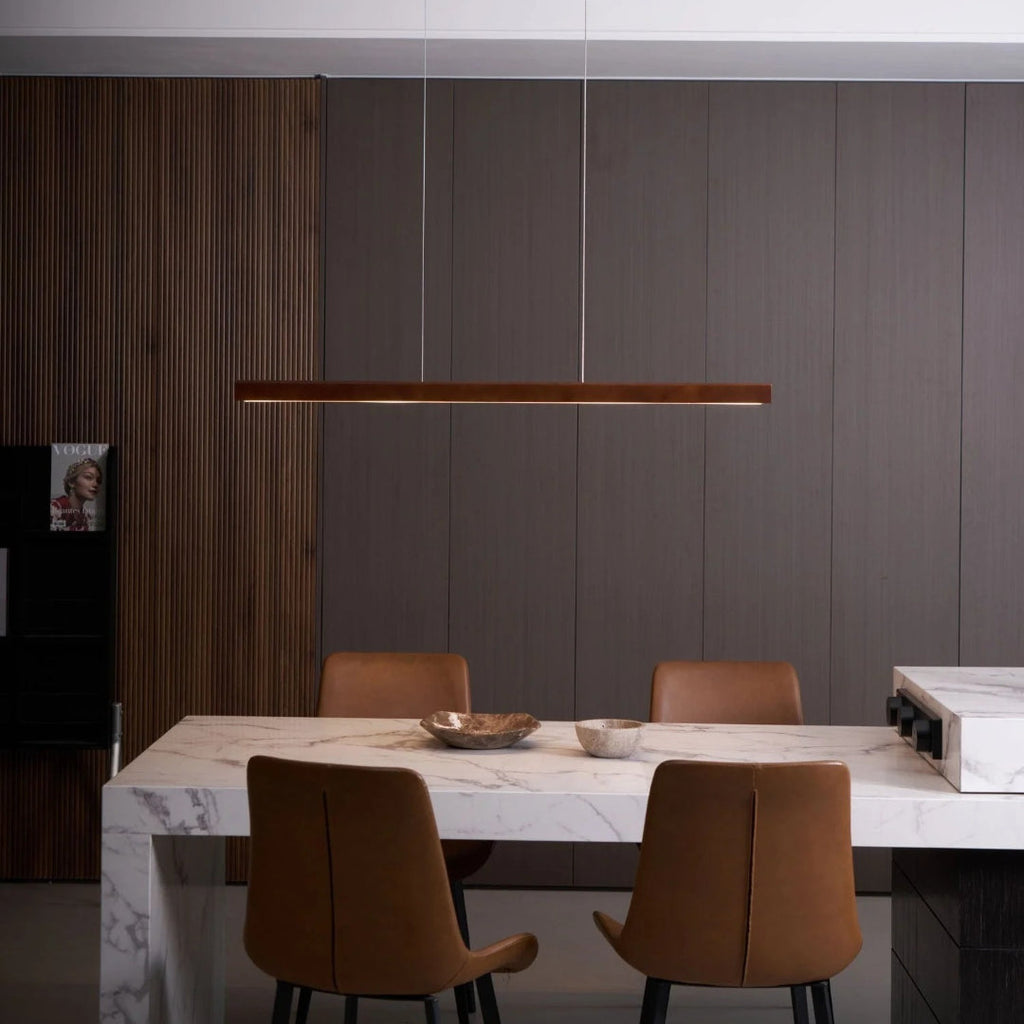 Minimalist Wooden Pendant Light