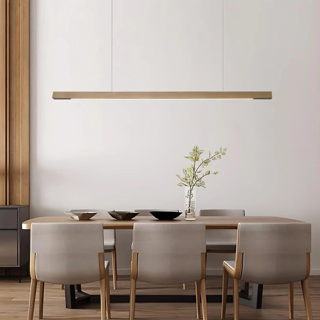 Minimalist Wooden Pendant Light