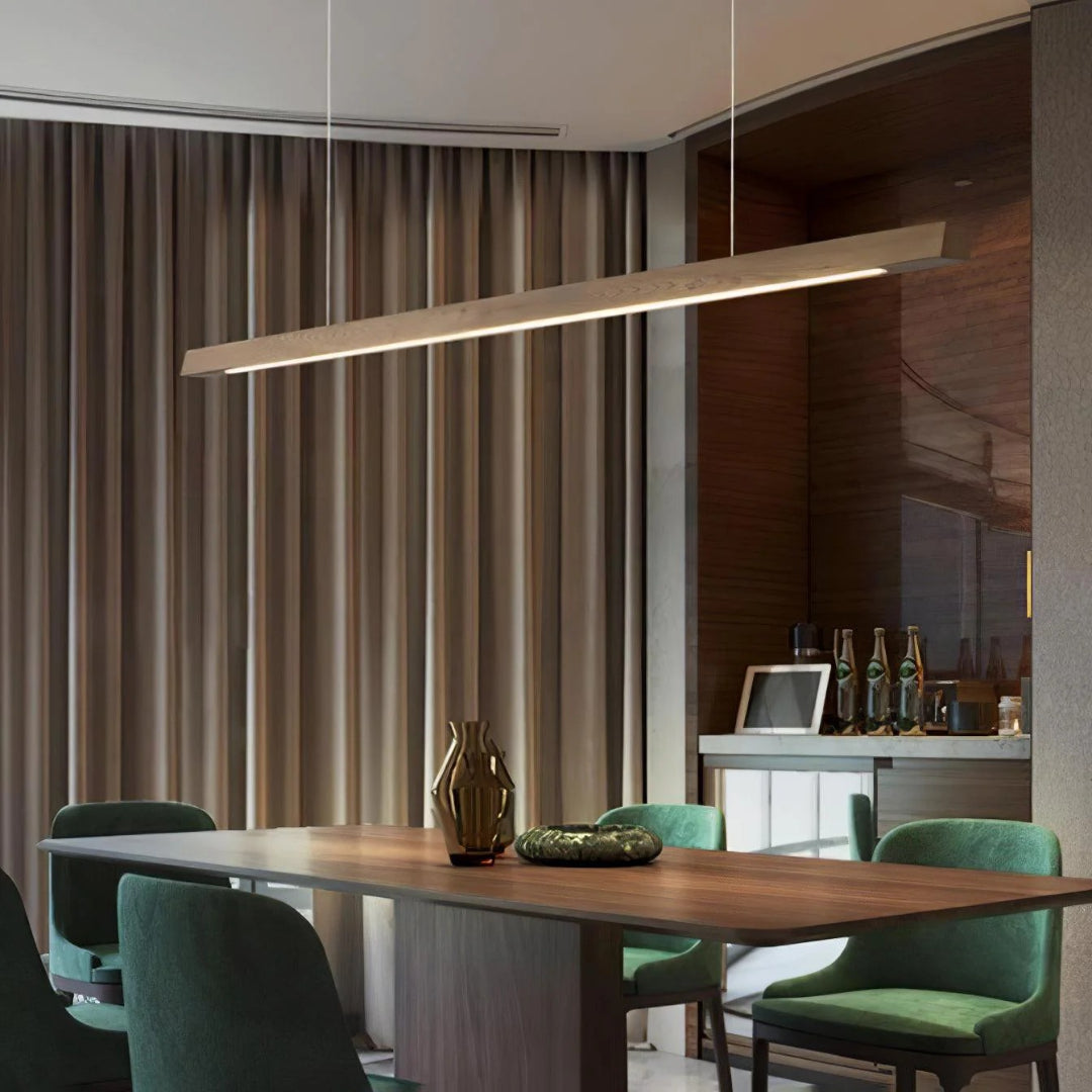 Minimalist Wooden Pendant Light