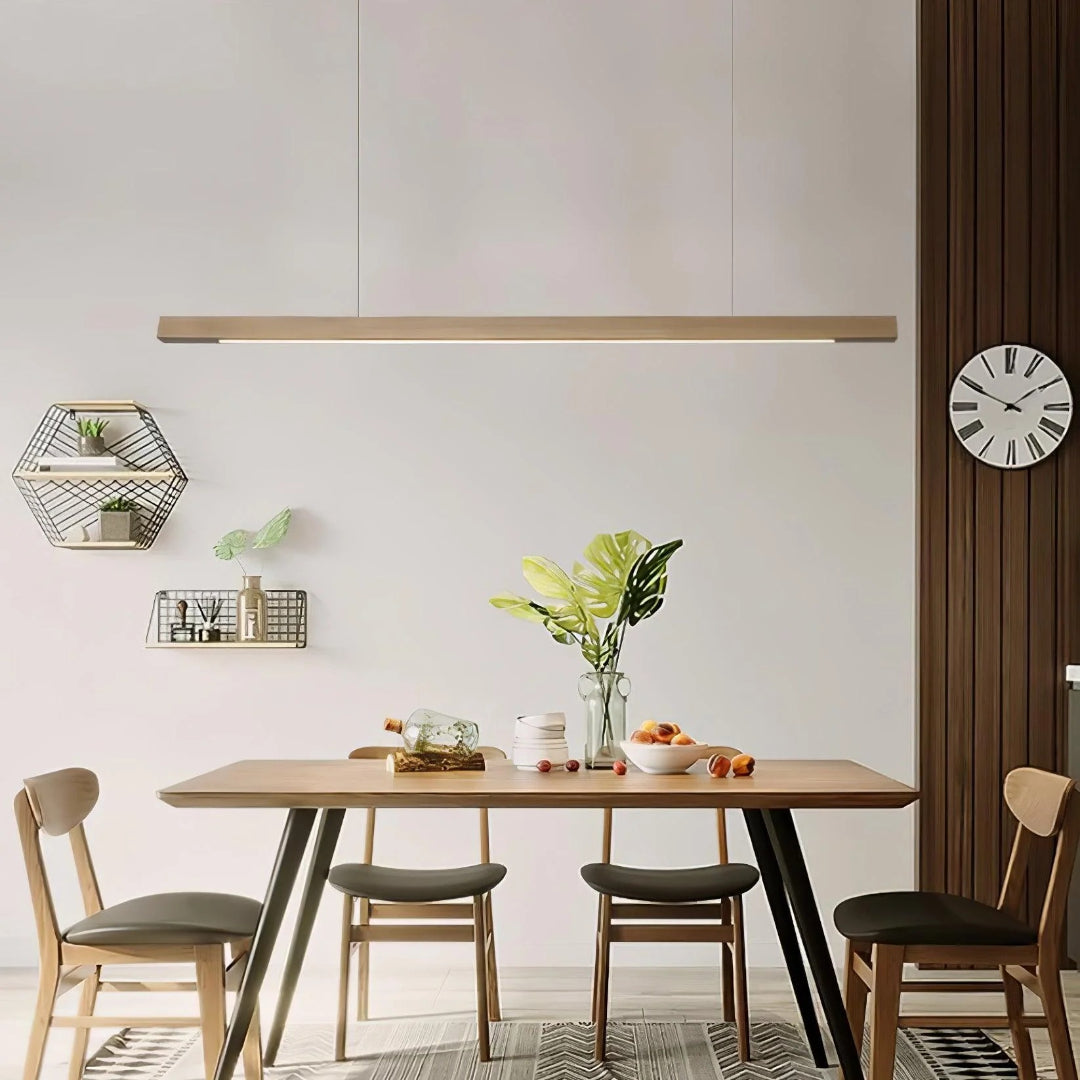 Minimalist Wooden Pendant Light