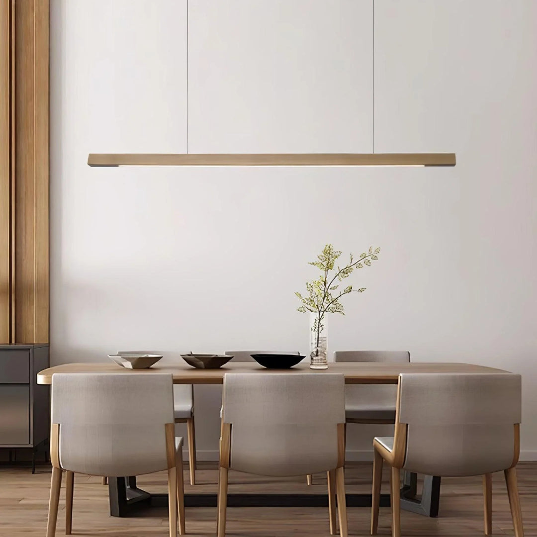 Minimalist Wooden Pendant Light