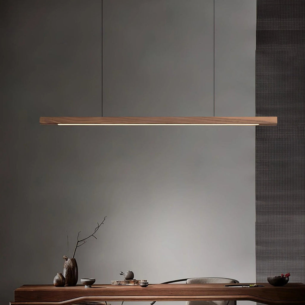 Minimalist Wooden Pendant Light