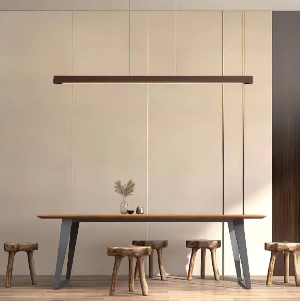 Minimalist Wooden Pendant Light