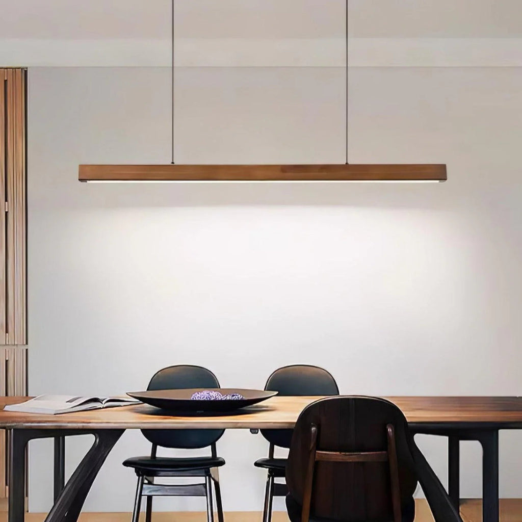 Minimalist Wooden Pendant Light