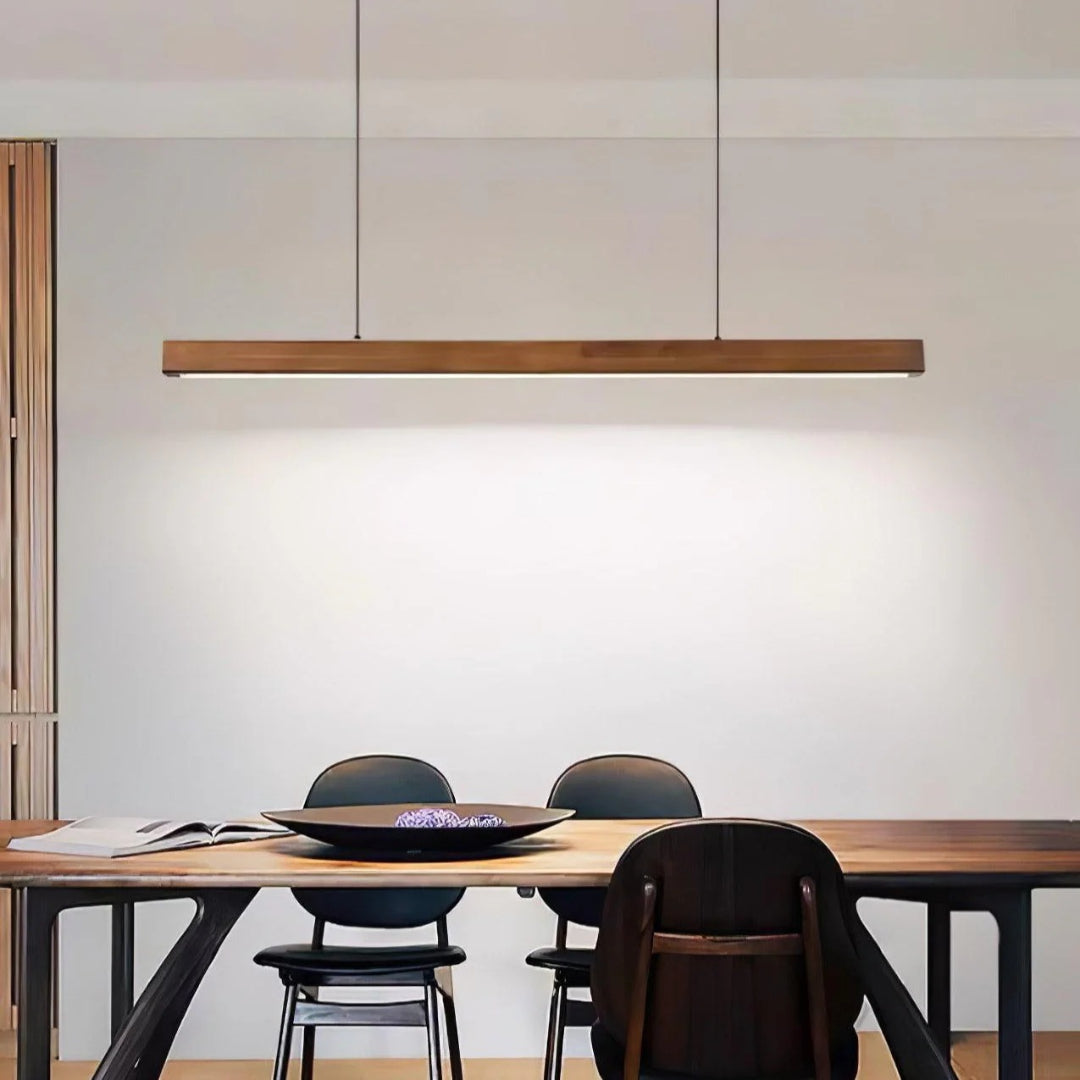 Minimalist Wooden Pendant Light