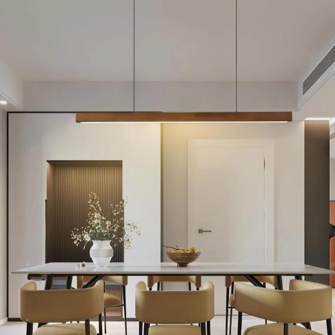 Minimalist Wooden Pendant Light