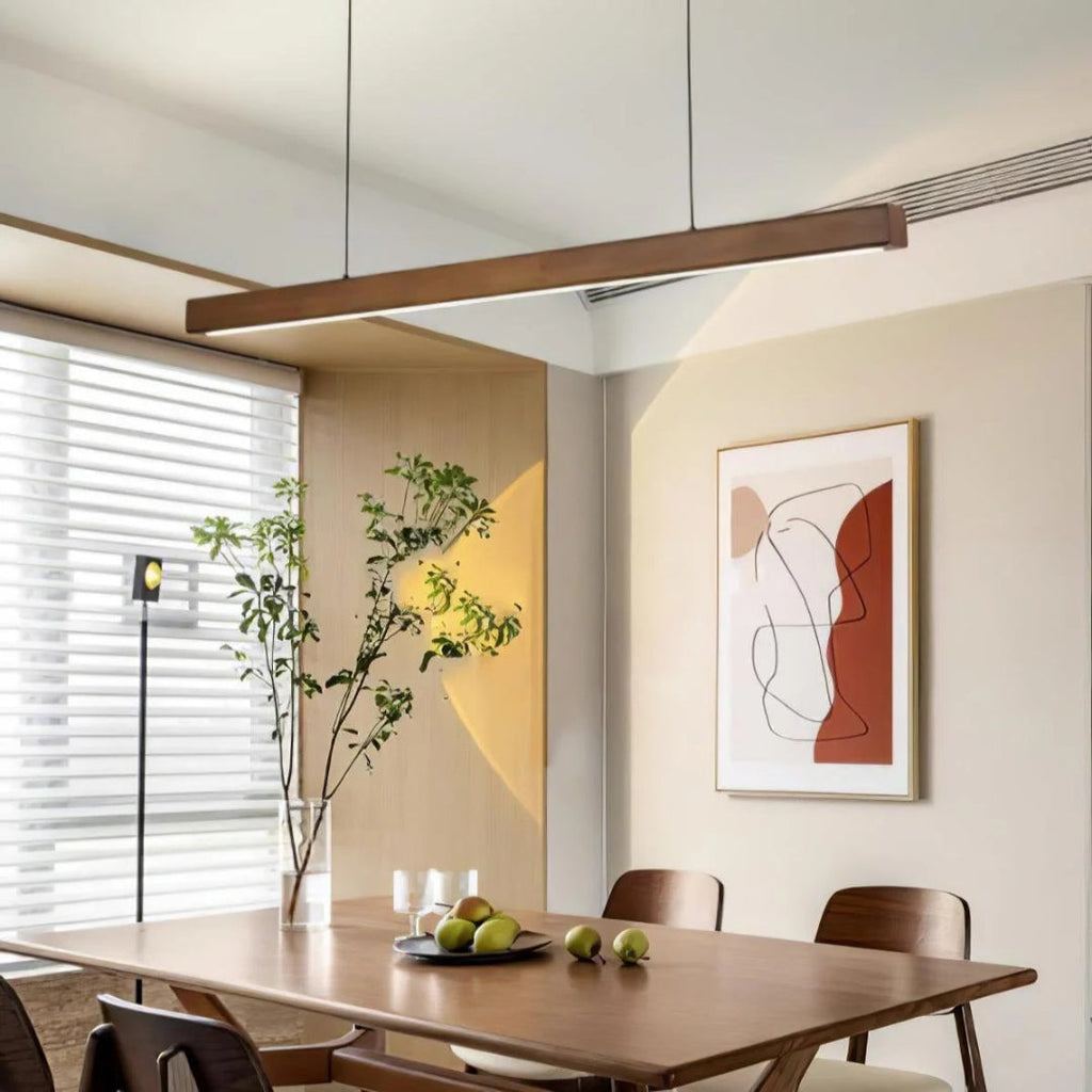 Minimalist Wooden Pendant Light