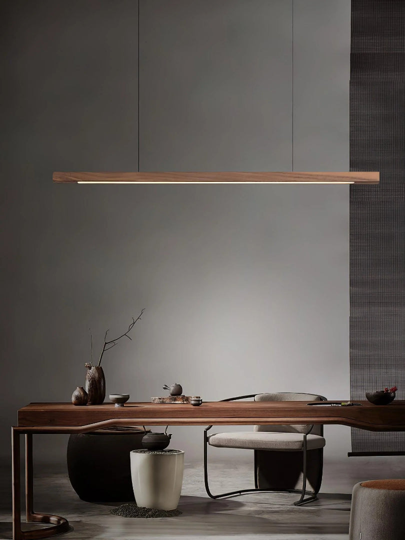 Minimalist Wooden Pendant Light