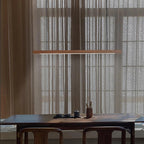 Minimalist Wooden Pendant Light