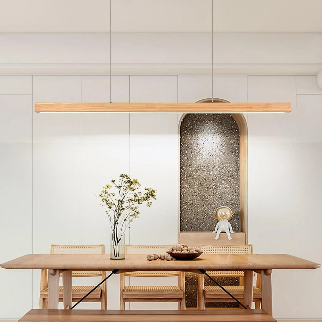 Minimalist Wooden Pendant Light