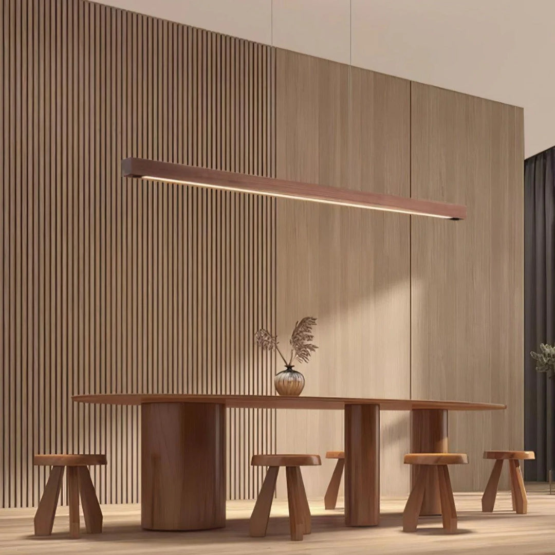 Minimalist Wooden Pendant Light