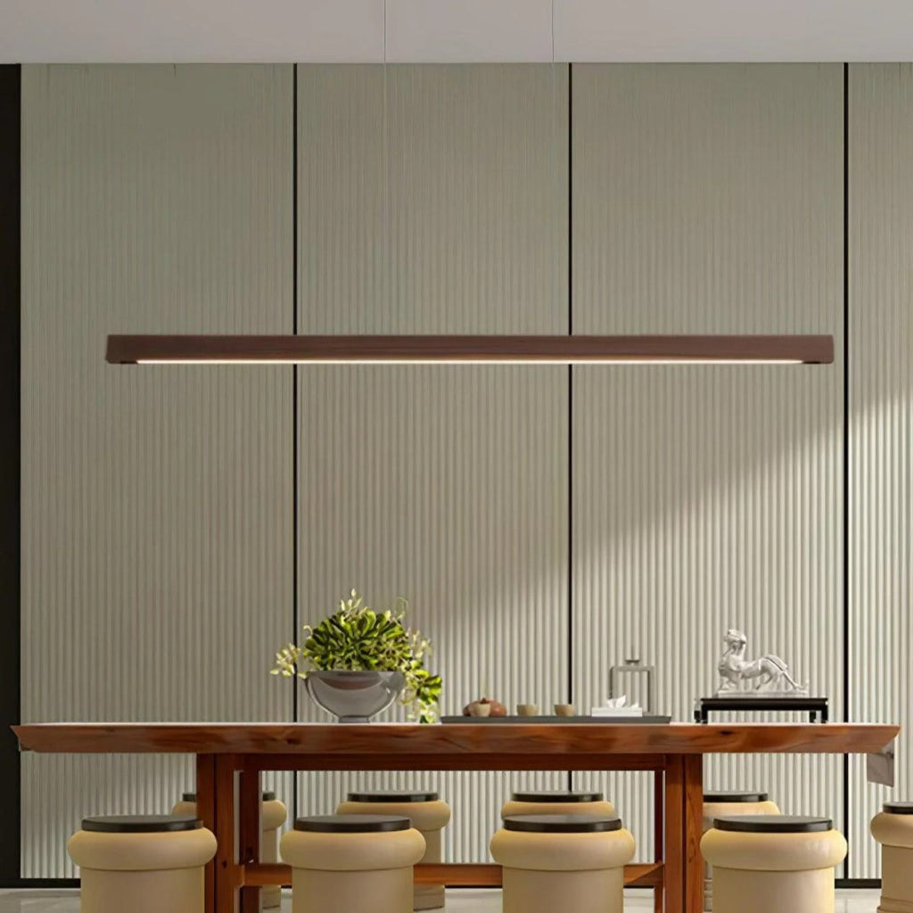 Minimalist Wooden Pendant Light